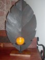 folha com vela